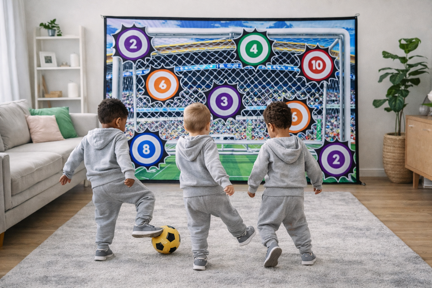 Packs Strikidz™ – Tapis de cible & ballon velcro